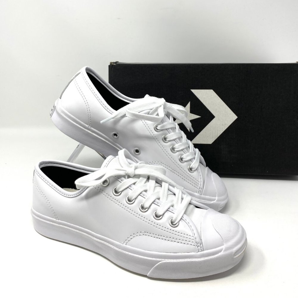 Converse JP White Leather Low Top Sneakers Casual Shoes Men's Size 11 168135C - Picture 9 of 11